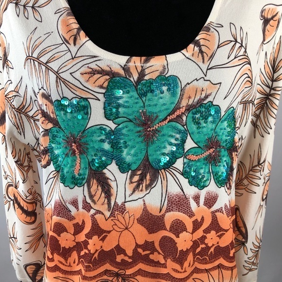 Women’s A.D.Originals‎ Print Blouse - Picture 5 of 9